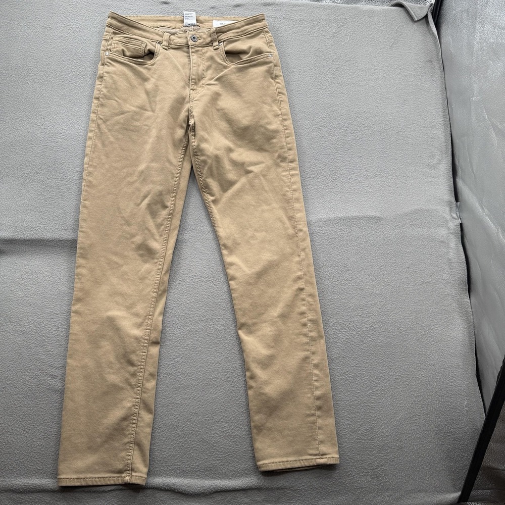 The Perfect Jean NYC Jeans Mens 31x34 (Fits‎ 31/32) Beige Khaki Athletic Fit.
